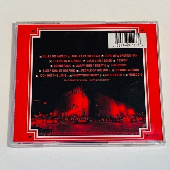 CD Rage Against The Machine - Live At The Grand Olympic Auditorium - Picture 2 of 2